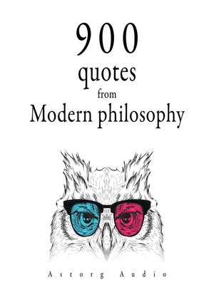 cover image of 900 Quotations from Modern Philosophy